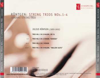 CD Julius Röntgen: Röntgen: String Trios, Nos.1-4 [Vol.1]