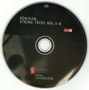 CD Julius Röntgen: Röntgen: String Trios, Nos.5-8 [Vol.2]