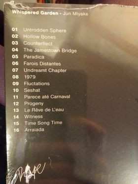 CD Jun Miyake: Whispered Garden