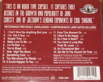 CD June Christy: Through The Years