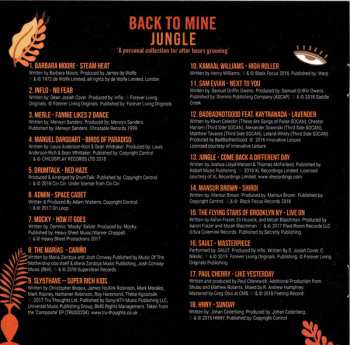 2CD Jungle: Back To Mine