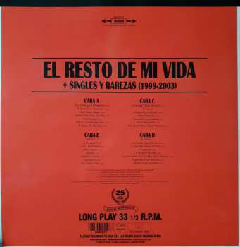 2LP Juniper Moon: El Resto De Mi Vida + Singles Y Rarezas (1999-2003) LTD | NUM