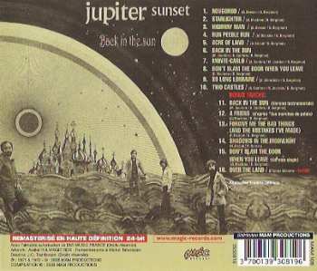 CD Jupiter Sunset: Back In The Sun