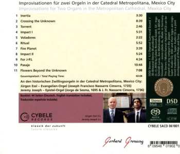 SACD Jürgen Essl: Improvisationen Für Zwei Orgeln In Der Catedral Metropolitana, Mexico City
