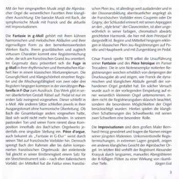 CD Jürgen Essl: Schwebender Klang (Die Orgel-Skulptur In Alpirsbach)