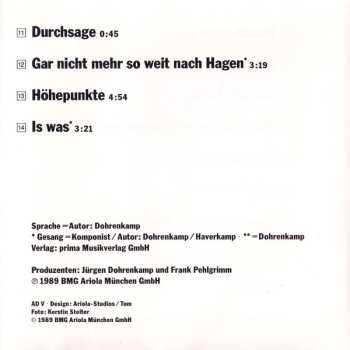 CD Jürgen Von Der Lippe: Is Was