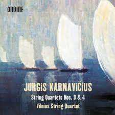 Album Jurgis Karnavičius: String Quartets Nos. 3 & 4