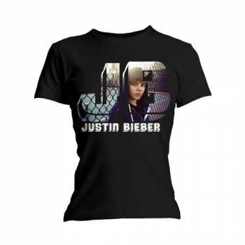 Merch Justin Bieber: Dámske Tričko Photo Black 