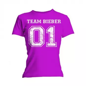 Dámske Tričko Team Bieber 