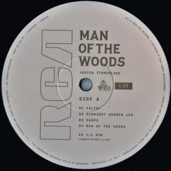 2LP Justin Timberlake: Man Of The Woods