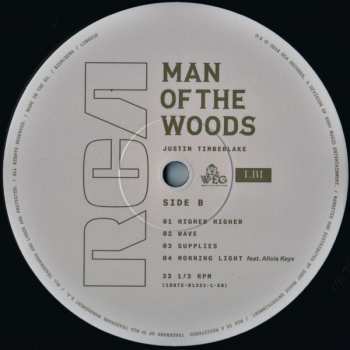 2LP Justin Timberlake: Man Of The Woods