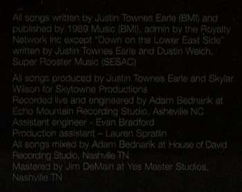 LP Justin Townes Earle: Nothing's Gonna Change The Way You Feel About Me Now