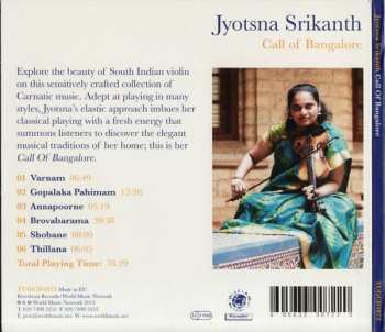 CD Dr. Jyotsna Srikanth: Call Of Bangalore