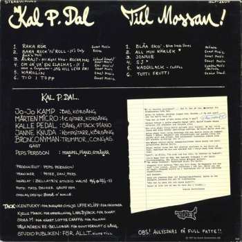 LP Kal P. Dal: Till Mossan!