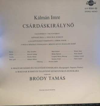 3LP Emmerich Kálmán: Csárdás Királynő / Czardas Princess
