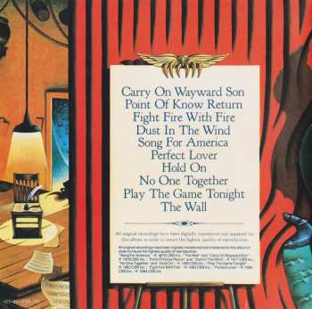 CD Kansas: The Best Of Kansas