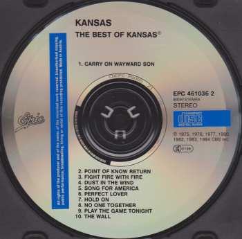 CD Kansas: The Best Of Kansas
