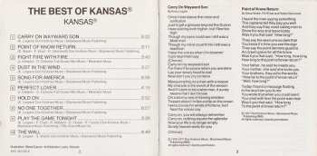CD Kansas: The Best Of Kansas