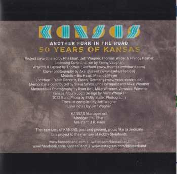 3CD Kansas: Another Fork In The Road - 50 Years Of Kansas