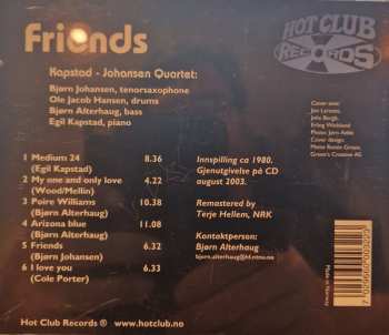 CD Kapstad-Johansen Quartet: Friends