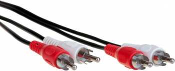 Audiotechnika KAR - stereo audio kábel s konektormi 2 x RCA - 2 x RCA