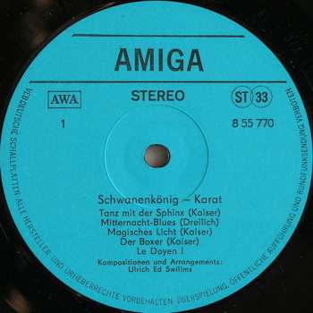 LP Karat: Schwanenkönig