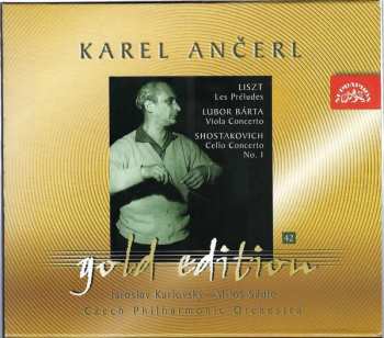 CD Franz Liszt: Liszt: Les Préludes; Lubor Barta: Viola Concerto; Shostakovich: Cello Concerto No. 1