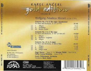 CD The Czech Philharmonic Orchestra: Piano Concertos Nos. 9 & 23 / Horn Concerto No. 3