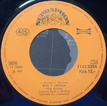 SP Karel Černoch: Víc Než Přítel (Don't Cry Joni) / Vítr V Zádech