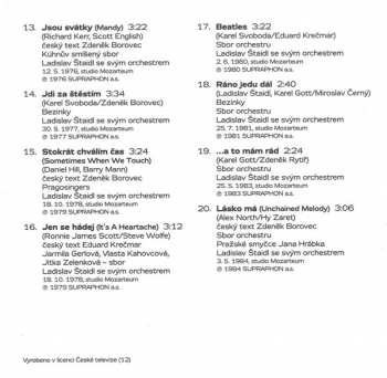 2CD Karel Gott: 40 Slavíků