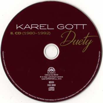 5CD/Box Set Karel Gott: Duety (1962-2015)