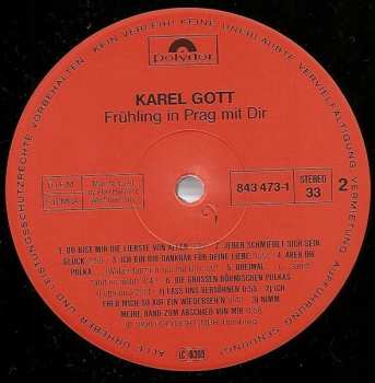 LP Karel Gott: Frühling In Prag Mit Dir 