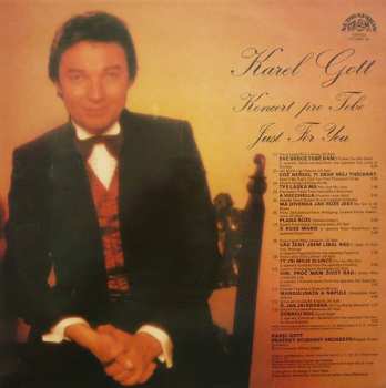 LP Karel Gott: Koncert Pro Tebe - Just For You