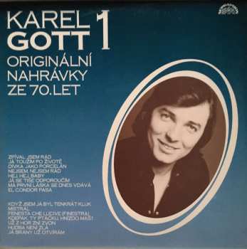 3LP Karel Gott: Originální Nahrávky Ze 70. Let