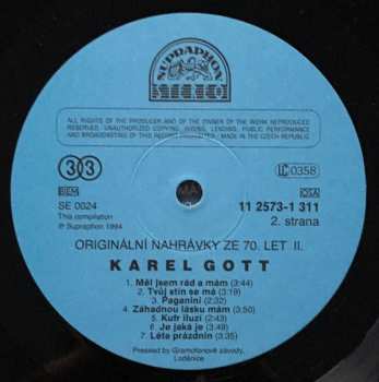 3LP Karel Gott: Originální Nahrávky Ze 70. Let