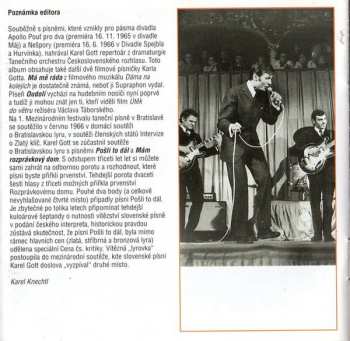 CD Karel Gott: Pošli To Dál (1965 Až 1966)