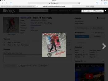 LP Karel Gott: Rock 'n' Roll Party