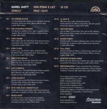 15CD/Box Set Karel Gott: Singly (300 Písní Z Let 1962-2019)