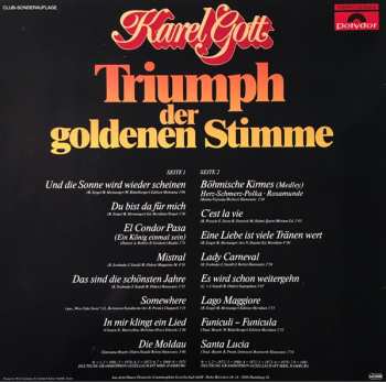 LP Karel Gott: Triumph Der Goldenen Stimme