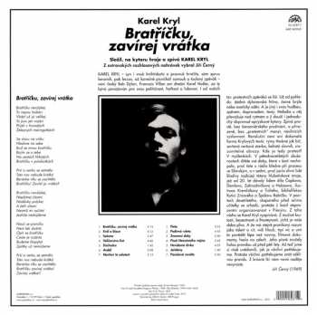 LP Karel Kryl: Bratříčku, Zavírej Vrátka