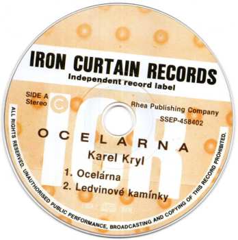 CD Karel Kryl: Ocelárna 