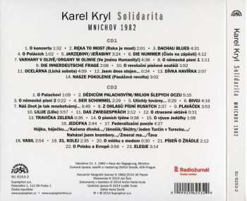2CD Karel Kryl: Solidarita - Mnichov 1982