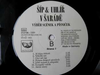2LP Karel Šíp: Šíp & Uhlíř V Šarádě (Výběr Scének a Písniček)
