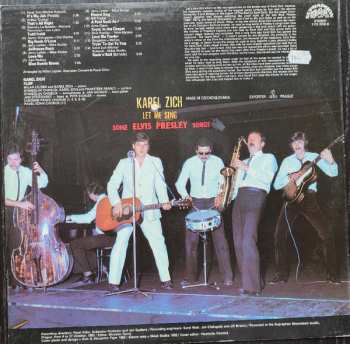 LP Karel Zich: Let Me Sing Some Elvis Presley Songs