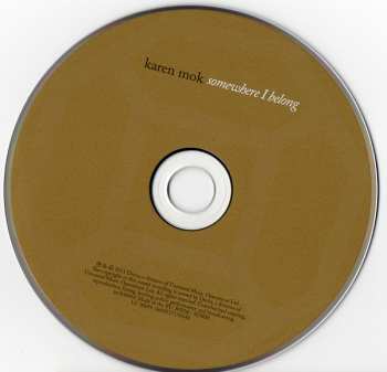 CD Karen Mok: Somewhere I Belong