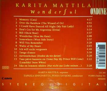 CD Karita Mattila: Wonderful