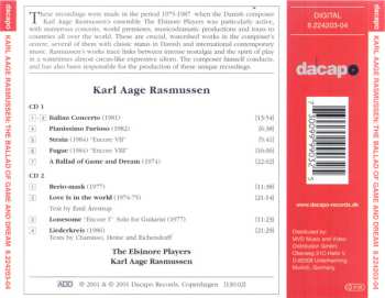 2CD Karl Aage Rasmussen: The Ballad Of Game And Dream