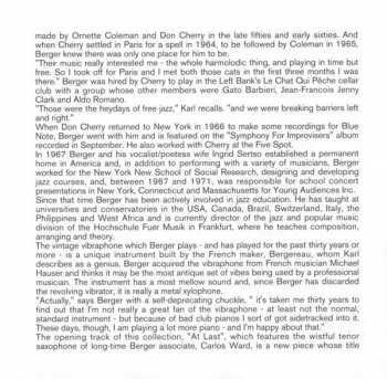 CD Dave Holland: Conversations