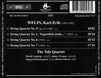 CD Talekvartetten: String Quartets Nos. 1, 6, 7 & 9