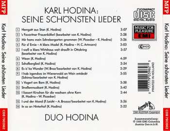 CD Karl Hodina: Seine Schönsten Lieder